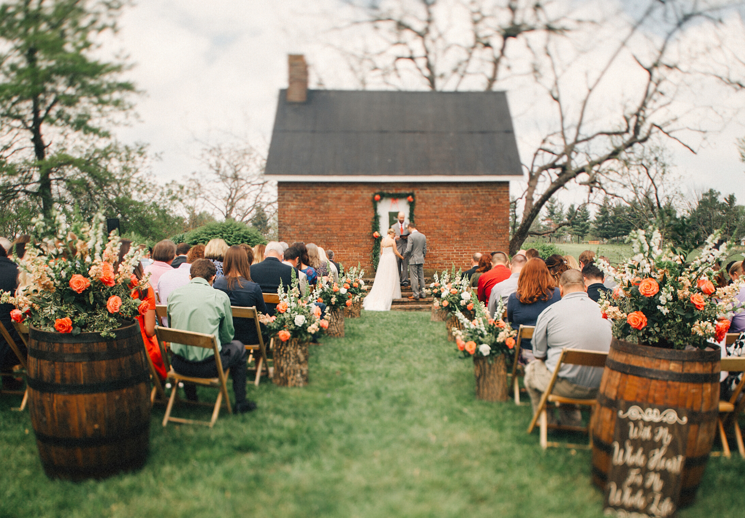 Airy Spring Wedding - Warrenwood Manor - Kentucky Wedding Venue